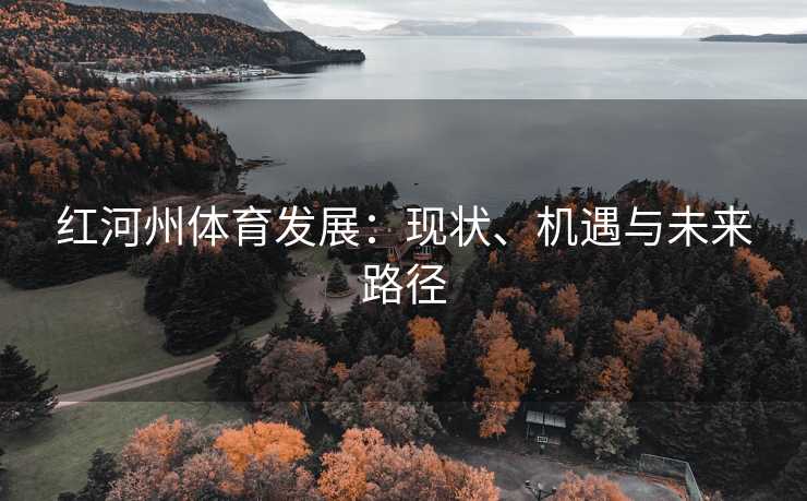 红河州体育发展：现状、机遇与未来路径